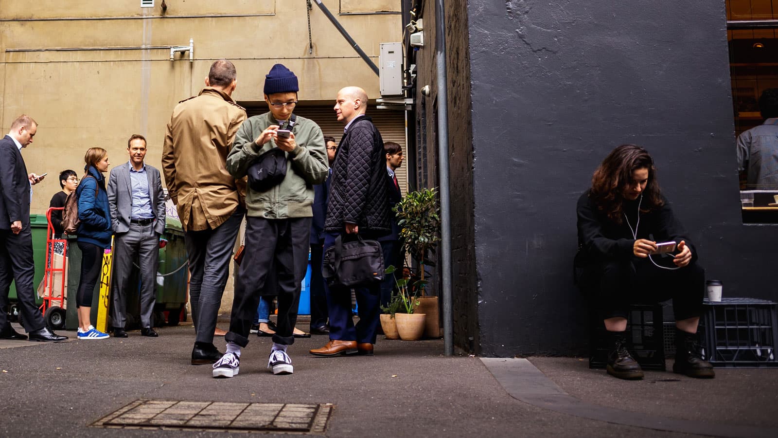 A Melbourne city laneway